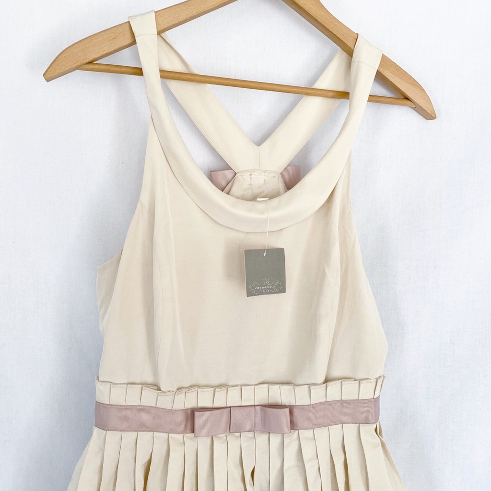 Moulinette Soeurs Cream Midi Dress - Picture 3 of 11